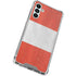 Peru Flag Distressed Galaxy A13 5G Clear Case